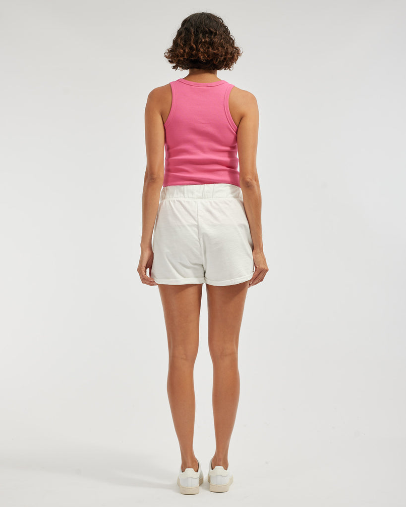 Daria Ribbed Tank - Orchid - Second Image