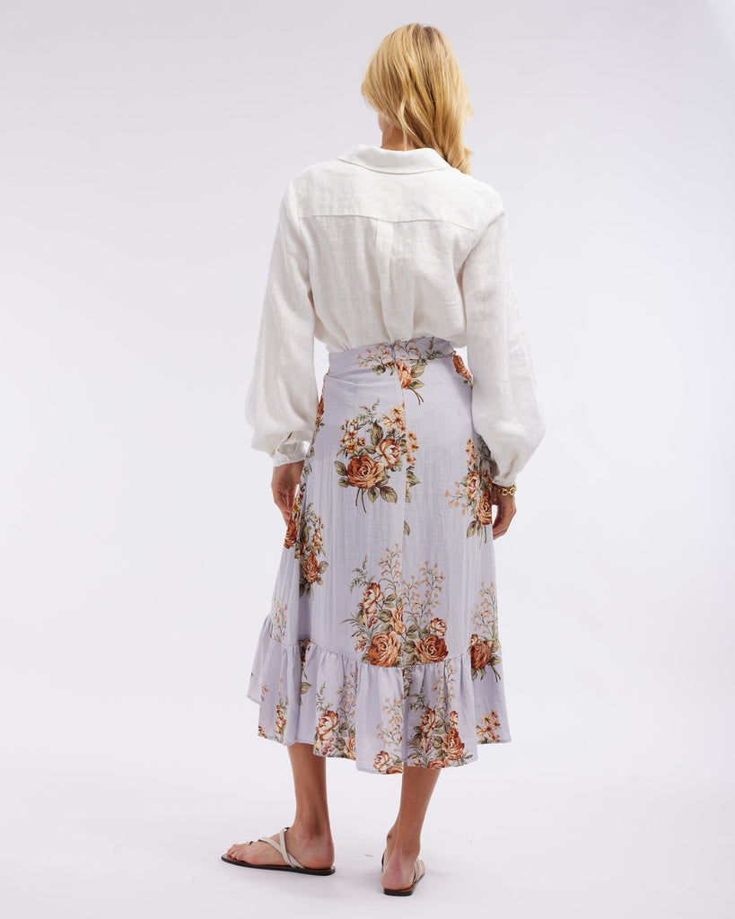 Rosalie Linen Skirt - Second Image