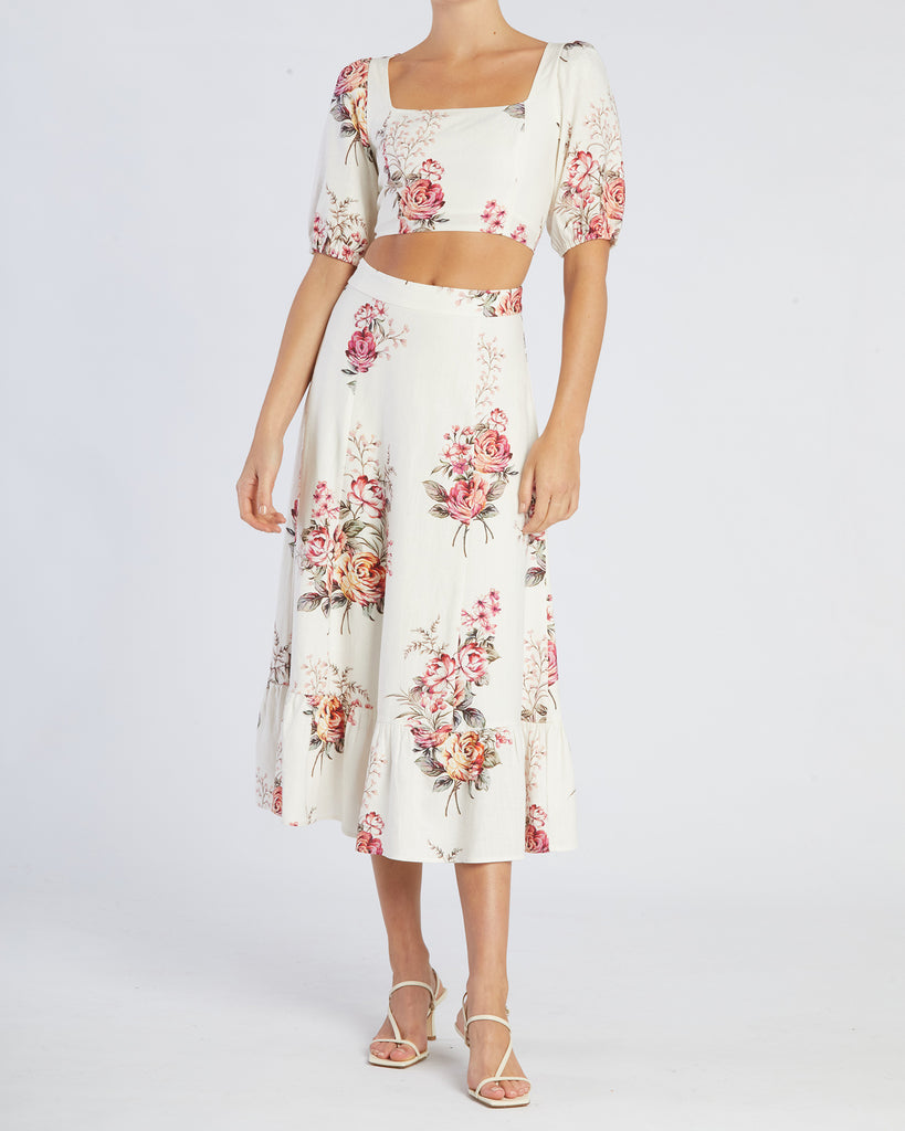 Heartloom Rose Crop Top - Second Image