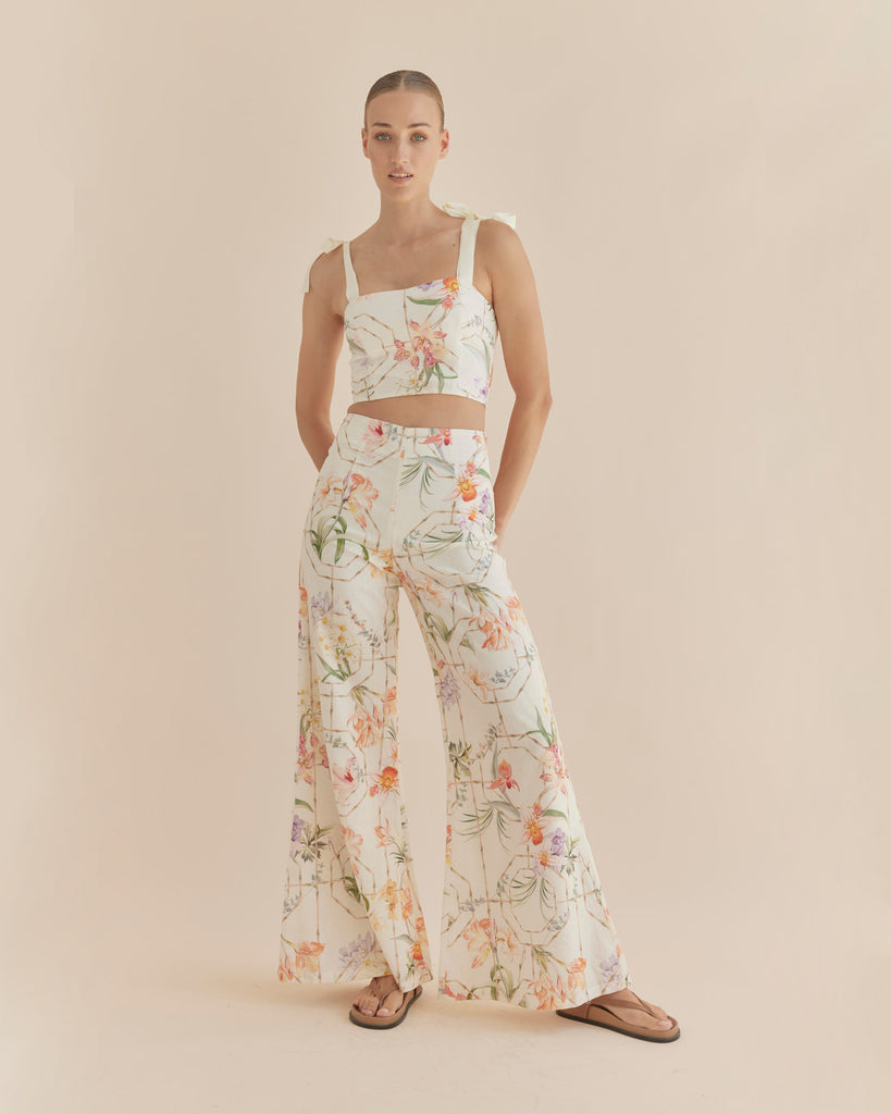 Orangerie Wide Leg Pant