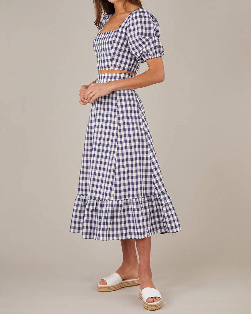 Mallee Gingham Skirt - Second Image